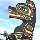 Beautiful Bear, authentic and hand carved by Shane Flood Baker 