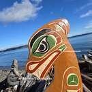 Cougar, great quality art by native artist Shane Flood Baker- SOLD 