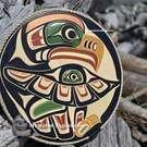 Authentic native North American, Indigenous art, direct from artist Shane Baker, authentic, hand carved native art, Squamish art carving
