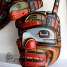 Large Gray Whale Mask by Watawidi, Tom D. Hunt - SOLD