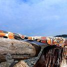 Eagle Paddle by Master artist Tom Hunt