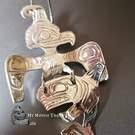 Northwest Coast native silver jewelry art, handmade authentic jewelry direct from artist, buy local Canadian art, support our artists