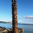 Vintage Totem Pole by Wilson Williams