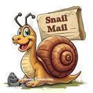 Snail Mail.... minor shipping delay between October 2-7 